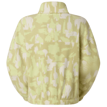 Mikina The North Face MOUNTAIN ATHLETICS FLEECE 1/4 ZIP-PRIN Women MKO LEMON MIST PAINTED MOUNTAINS PRINT