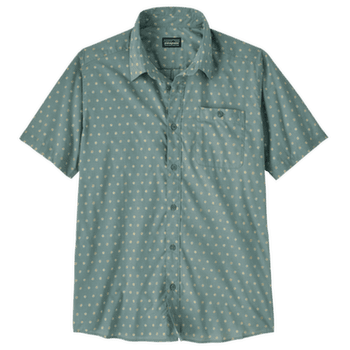 Košeľa krátky rukáv Patagonia Go To Shirt Men Suns: Blue Sage
