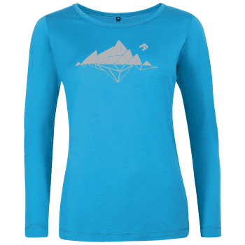 Tričko dlhý rukáv Direct Alpine Furry Long Lady 2.0 ocean (Glacial lake)