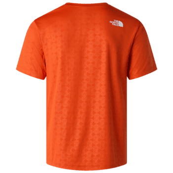Tričko krátky rukáv The North Face 24/7 Pentadome Embossed Reg Short Sleeve Men G6L LAVA RED