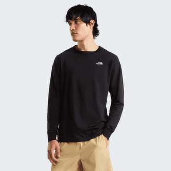 Tričko dlhý rukáv The North Face Evolution Simple Dome Regular Long Sleeve Men TNF BLACK