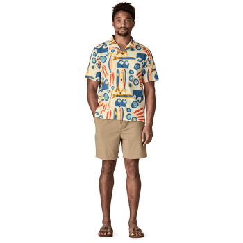 Košeľa krátky rukáv Patagonia Tidal Threads Camp Shirt Men Tropiclimb: Hot Ember