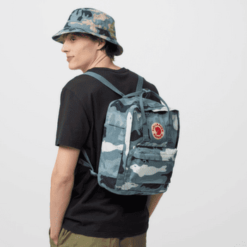 Batoh Fjällräven KANKEN GRAPHICS Nimbus Blue-Hidden Animals