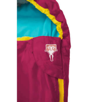 Spacák Grüezi bag Kids Grow Colorful Raspberry Red Raspberry Red