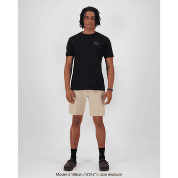 Tričko krátky rukáv Mons Royale Icon Merino Classic T-Shirt Men Black