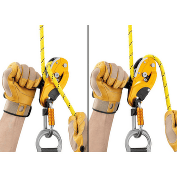 Brzda Petzl RIG Yellow