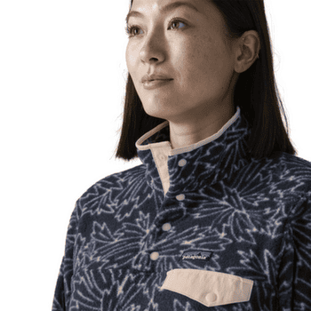 Mikina Patagonia Lightweight Synch Snap-T Pulover Women Jaguar Geo: Blue Sage