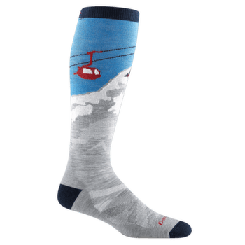 Podkolienky Darn Tough Heady Yeti OTC MidWeight With Cushion GRAY