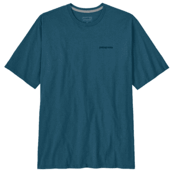 Tričko krátky rukáv Patagonia P-6 Logo Responsibili Tee Men Glacial Blue