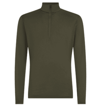 Tričko dlhý rukáv Icebreaker Merino 200 Oasis LS Half Zip Men DK LODEN