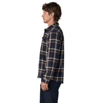 Košeľa dlhý rukáv Patagonia FJORD FLANNEL SHIRT Men Rising Storm: Blue Sage
