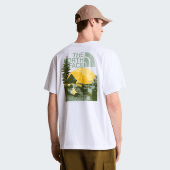 Tričko krátky rukáv The North Face PITCH A TENT RELAXED SHORT SLEEVE TEE MEN TNF BLACK