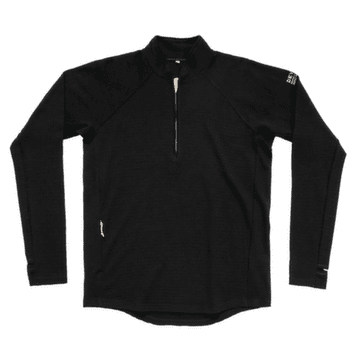Pulóver Devold Endurance Merino Zip Man 950A BLACK