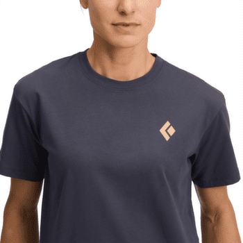Tričko krátky rukáv Black Diamond Heritage Badge SS Tee Women Off White