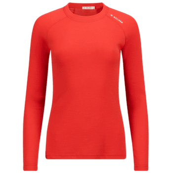 Tričko dlhý rukáv Aclima WarmWool Crew Neck Women Poinciana