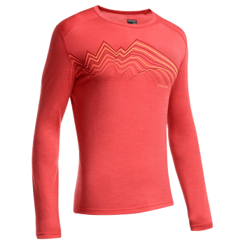 Tričko dlhý rukáv Icebreaker Oasis LS Crewe Equalizer Men Clay/Clay