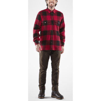 Košeľa Fjällräven Canada Shirt Men Chestnut-Dark Navy