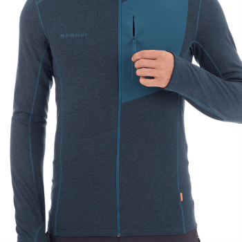 Mikina Mammut Aconcaqua Light ML Jacket Men gentian 5213