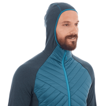 Mikina Mammut Aconcagua Light Hybrid ML Hooded Jacket Men wing teal 50227