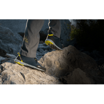 Topánky Millet Amuri Knit Men BLACK - NOIR