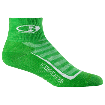 Ponožky Icebreaker Run+ Ultra Light Mini Men Turf/White/Turf