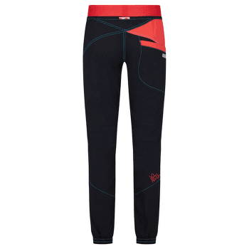 Nohavice La Sportiva Mantra Pant Women Black/Hibiscus