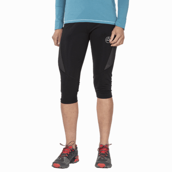 Legíny 3/4 La Sportiva TRIUMPH TIGHT 3/4 Women Black/Hibiscus