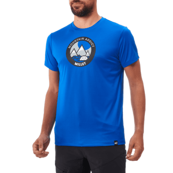 Tričko krátky rukáv Millet DREAMY PEAKS T-SHIRT SS Men ELECTRIC BLUE