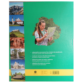 Mapa TURISTICKÝ ATLAS SLOVENSKA