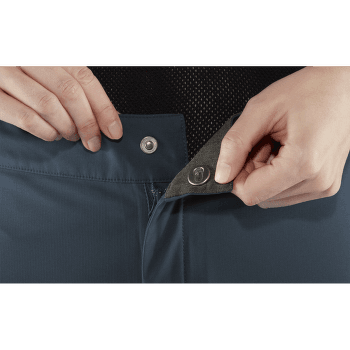 Nohavice Fjällräven Bergtagen Eco-Shell Trousers Women Mountain Blue