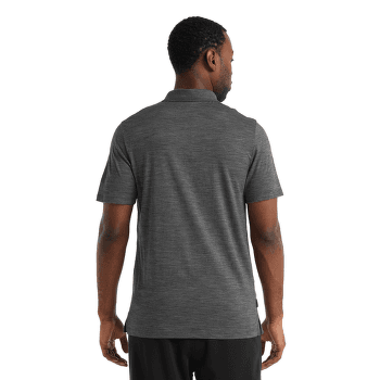 Tričko krátky rukáv Icebreaker Tech Lite II SS Polo Men Black