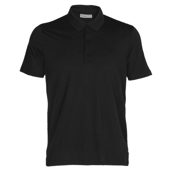 Tričko krátky rukáv Icebreaker Tech Lite II SS Polo Men Black