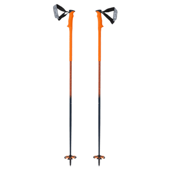 Palice Zag Skis South Poles ORANGE/DARK BLUE