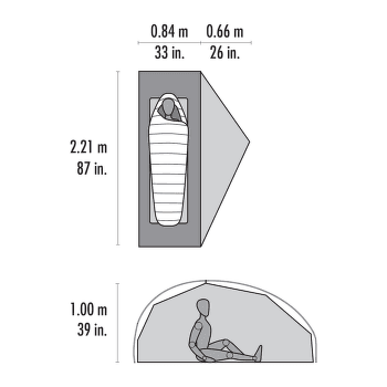 Stan MSR FreeLite 1 Green Tent V3