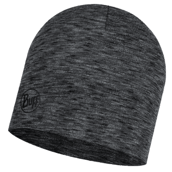 Čiapka Buff MIDWEIGHT MERINO WOOL HAT GRAPHITE MULTI STRIPES