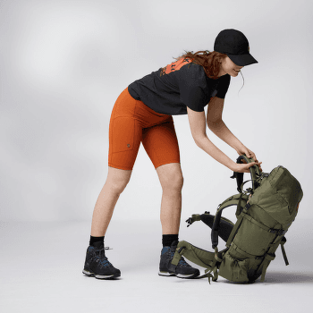 Kraťasy Fjällräven Abisko Short Tights Women Deep Forest
