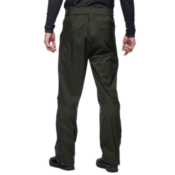 Nohavice Black Diamond Stormline Stretch Full Zip Rain Men Black