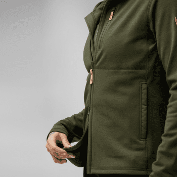 Bunda Fjällräven Keb Fleece Hoodie Women Black