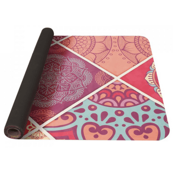 Karimatka Yate Yoga Mat, vzor A růžová