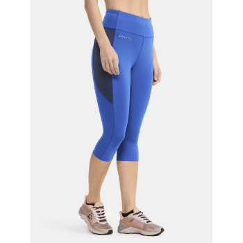 Legíny 3/4 Craft ADV Essence Capri Tights 2 Women SLATE/FUCHSIA
