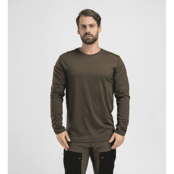 Tričko dlhý rukáv Aclima LightWool 180 Crewneck Men Tarmac