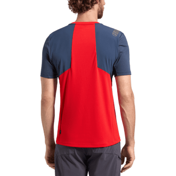 Tričko krátky rukáv La Sportiva RIDGE T-SHIRT Men Night Sky/Mountain Red