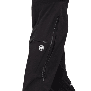 Nohavice Mammut Haldigrat HS Bib Pants Men black 0001