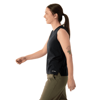 Tielko Arcteryx Kragg SL Cotton Tank Blurred Bird Women White Light / Ray