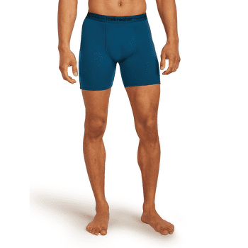 Boxerky Icebreaker Anatomica Long Boxers Men DK LODEN