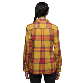 Košeľa dlhý rukáv Black Diamond Project Twill LS Shirt Women Chalk-Mineral Red