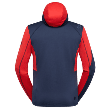 Mikina La Sportiva CHILL THERMAL HOODY Men Night Sky/Mountain Red