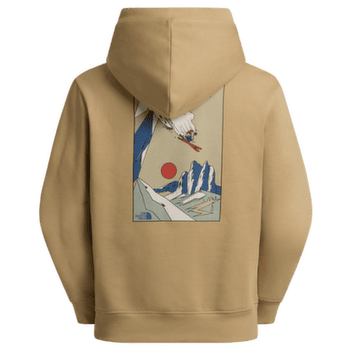 Mikina The North Face U Mountain Celebration Relaxed Hoodie-Graphic Men Khaki Stone