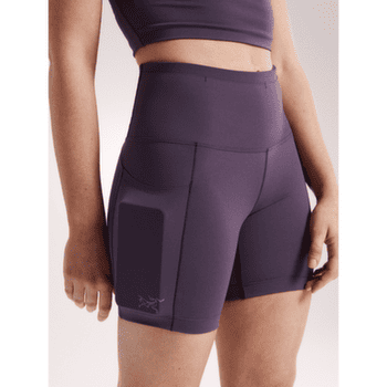 Kraťasy Arcteryx Essent High-Rise Utility Short 6´ Women Moondrop