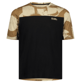 Tričko krátky rukáv Mons Royale Diversion Merino Bike Jersey Short Sleeve Men MR Grunge/Black